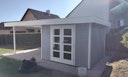 Von einem Kunden aufgenommenes Foto von Wolff Finnhaus Gartenhaus Relax Lounge C mit 300 cm Anbau - 28 mm inkl. gratis Fundamentanker/Pads Von einem Kunden aufgenommenes Foto von Wolff Finnhaus Gartenhaus Relax Lounge C mit 300 cm Anbau - 28 mm inkl. gratis Fundamentanker/Pads