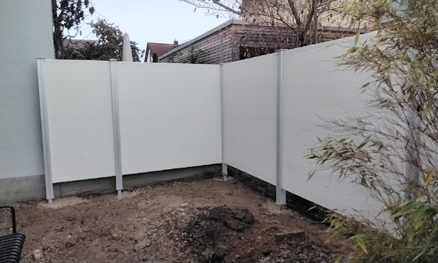Von einem Kunden aufgenommenes Foto von OSMO ALU-Fence Grundelement 180x179 cm