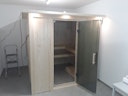 Von einem Kunden aufgenommenes Foto von Karibu Sauna Rodin mit Fronteinstieg 68 mm inkl. 9-teiligem gratis Zubehörpaket Von einem Kunden aufgenommenes Foto von Karibu Sauna Rodin mit Fronteinstieg 68 mm inkl. 9-teiligem gratis Zubehörpaket