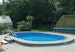 myPOOL Swimming Pool Poolset Trend Ovalform Tiefbecken mit SandfilteranlageBild