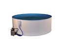 myPOOL Swimming Pool Poolset Trend Rundform mit Sandfilteranlage