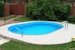 myPOOL Swimming Pool Poolset Premium Ovalform mit Sandfilteranlage - weißBild