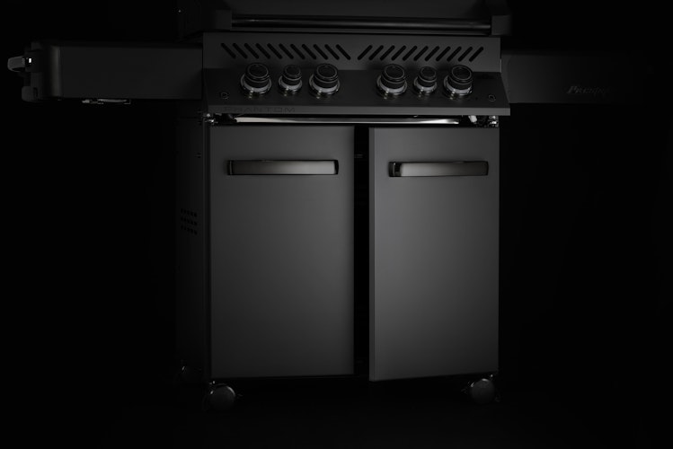 NAPOLEON Gasgrill PHANTOM PRESTIGE 500, mit gegossenen Edelstahl Grillrosten, Satinschwarz