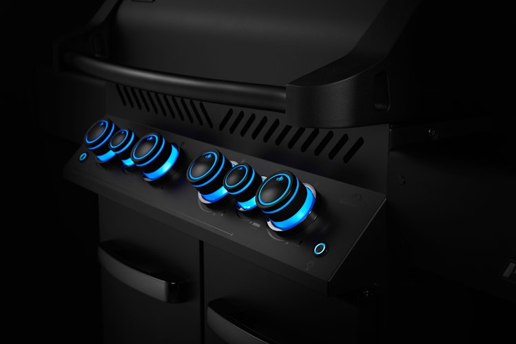 NAPOLEON Gasgrill PHANTOM PRESTIGE 500, mit gegossenen Edelstahl Grillrosten, Satinschwarz