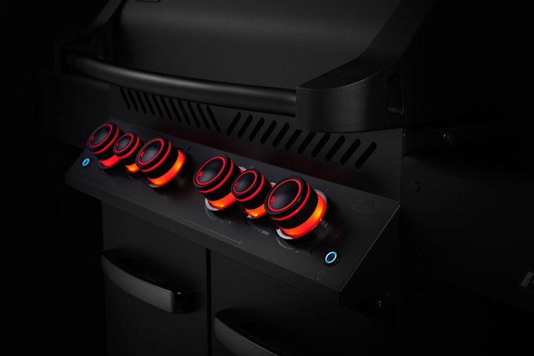 NAPOLEON Gasgrill PHANTOM PRESTIGE 500, mit gegossenen Edelstahl Grillrosten, Satinschwarz