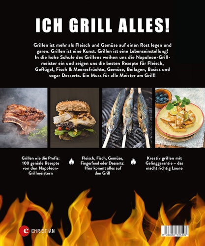 Napoleon Grillbuch "Der Napoleon Grill Kodex"