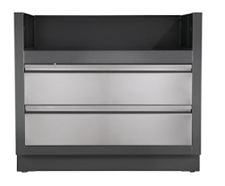 NAPOLEON Unterschrank für Einbaugrillaufsatz Prestige Pro 665 Edelstahl (IM-UGC665-CN)