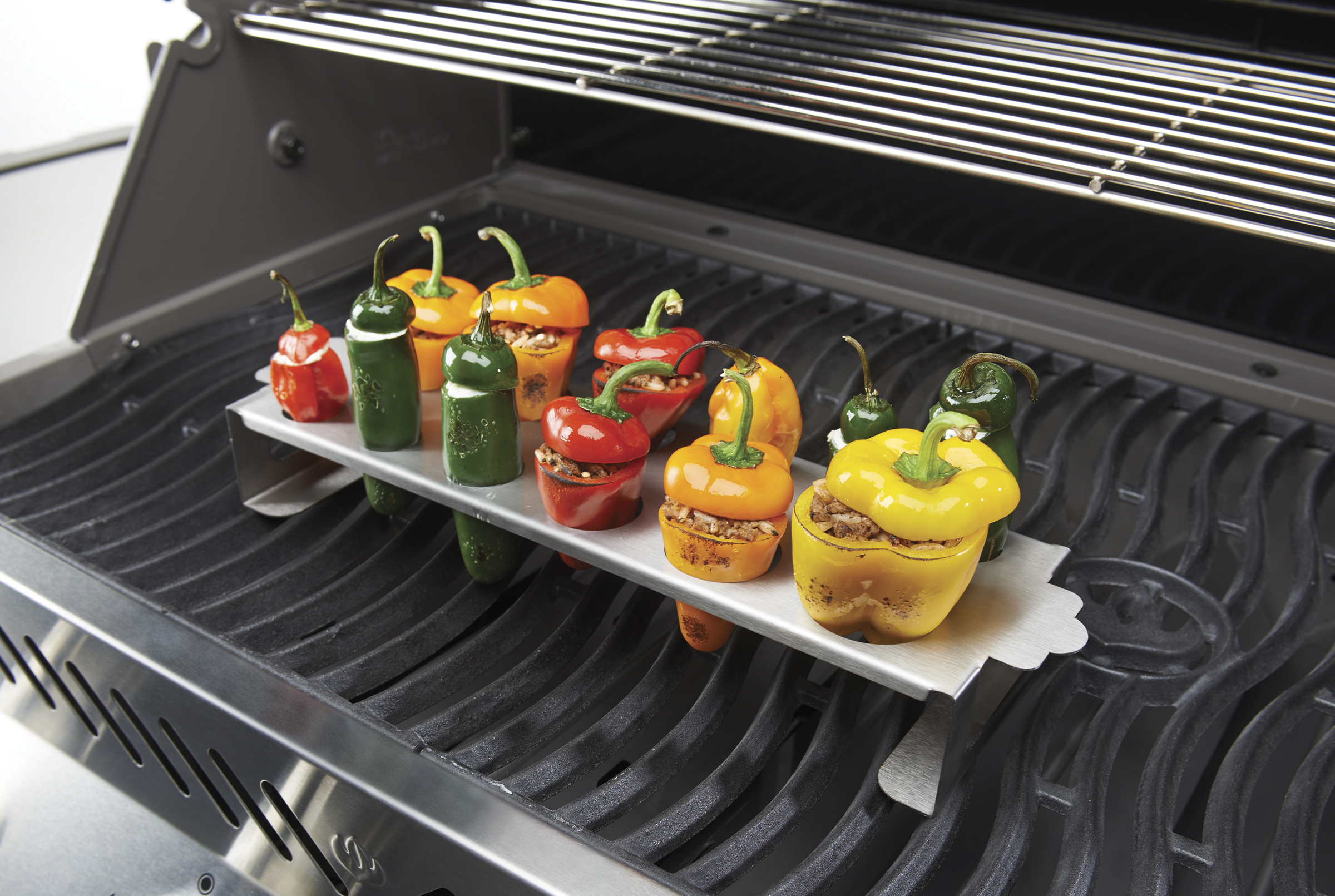 Vorschaubild Galerie NAPOLEON Edelstahlgrillrost für Paprika (56028)