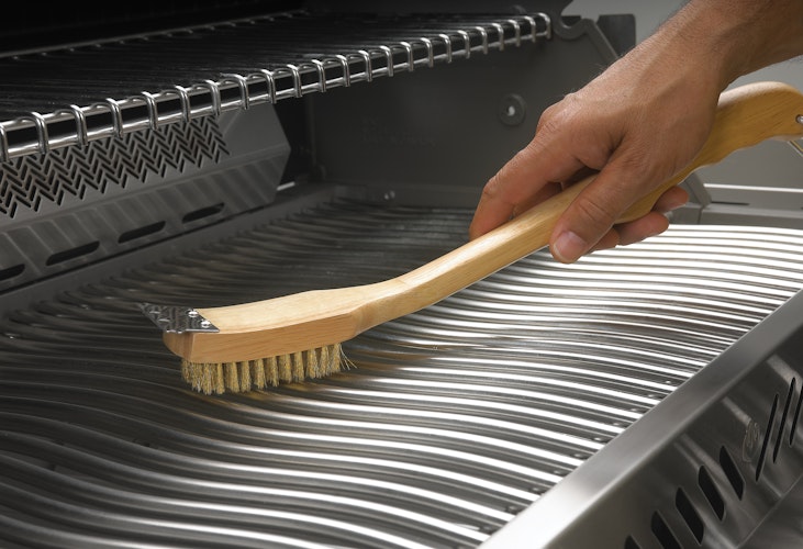 NAPOLEON Holzgrillbürste mit Messing Borsten (62028)