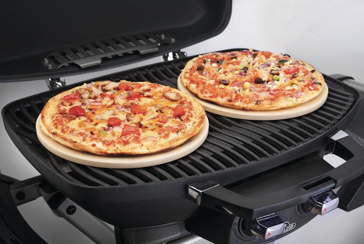NAPOLEON 2er Pizza-Stein Set (Rund für TravelQ-Serie) (70000)