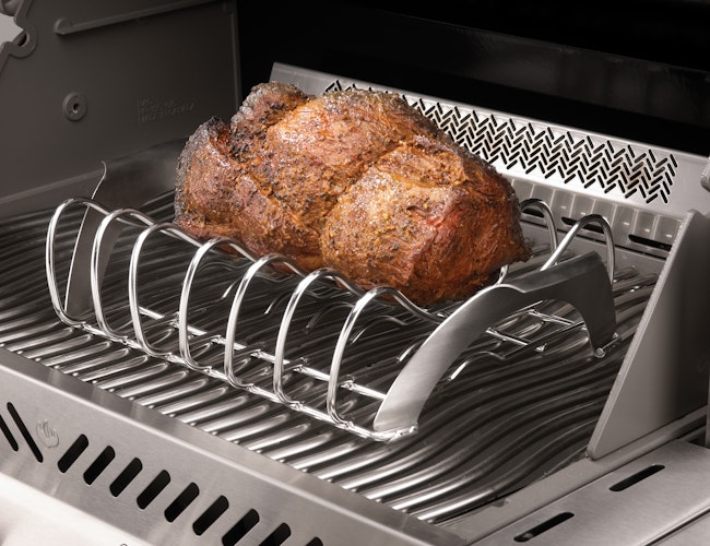 NAPOLEON Spare-Rib-Halter Edelstahl (70009)