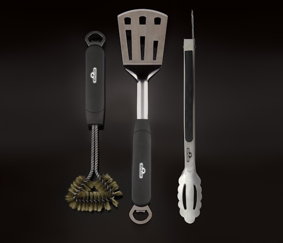 NAPOLEON 3-teiliges Grillbesteck Set Edelstahl für TravelQ (70024)