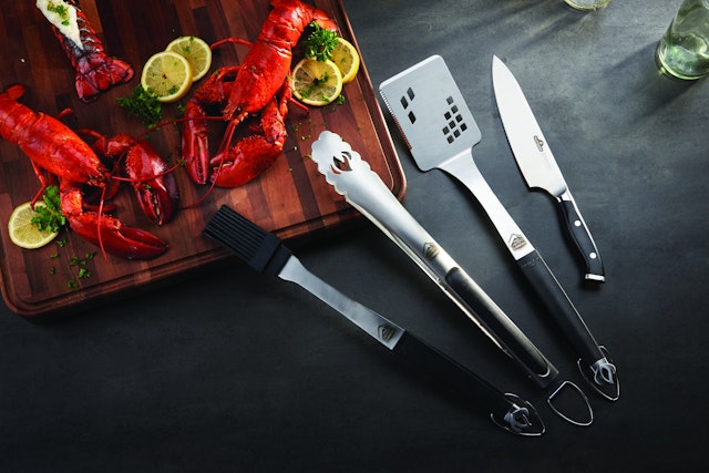 NAPOLEON 4-teiliges Limited Edition Grillbesteck (70037) Vorschaubild Galerie