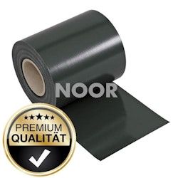 Noor Zaunblende PVC blickdicht 35 Meter inkl. 25 Klemmschienen