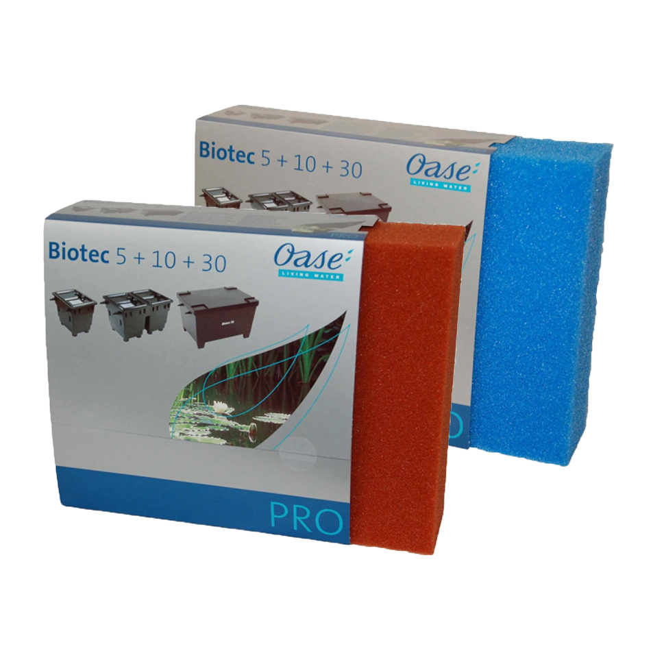 3 x FILTERSCHWAMM passend für Oase Biotec  5+10 Koi Filter 
