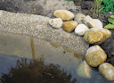 Vorschaubild Oase Steinfolie sand - ganze Rolle