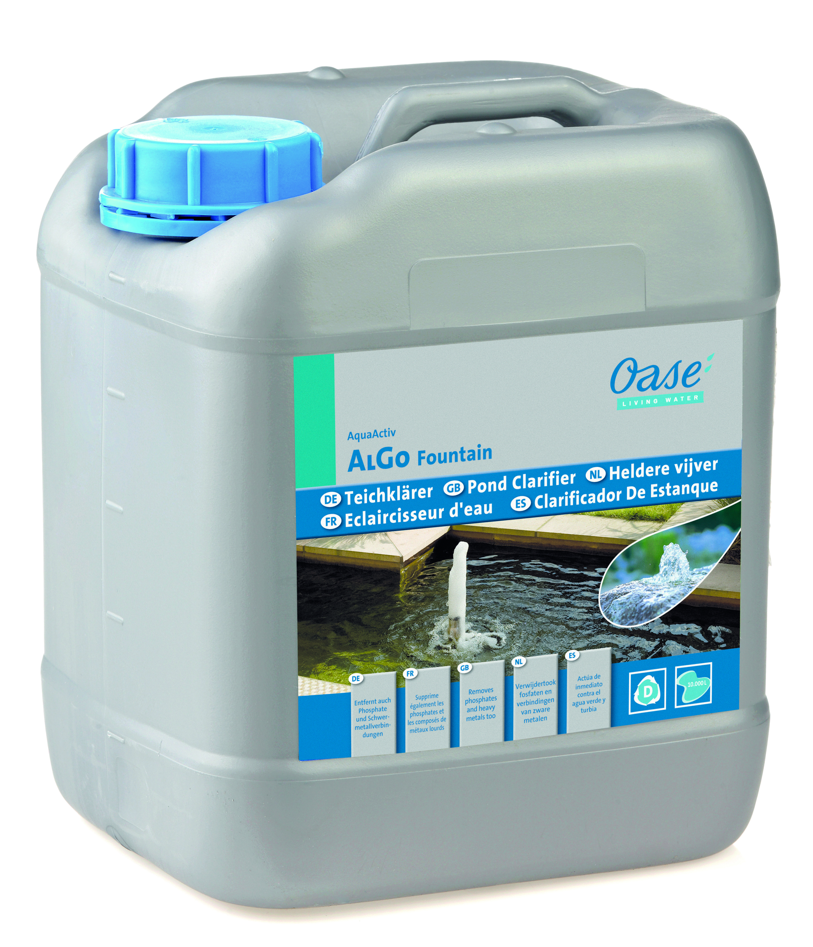 Vorschaubild Galerie Oase Zierbrunnenklärer AlGo Fountain, 5 l
