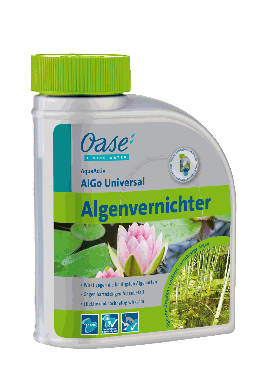 Oase Algenvernichter AquaActiv AlGo Universal, 500 ml