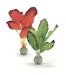 biOrb Seidenpflanzen Set klein grün und rot (46099)Bild