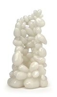 biOrb Stein Ornament groß weiß (46114)