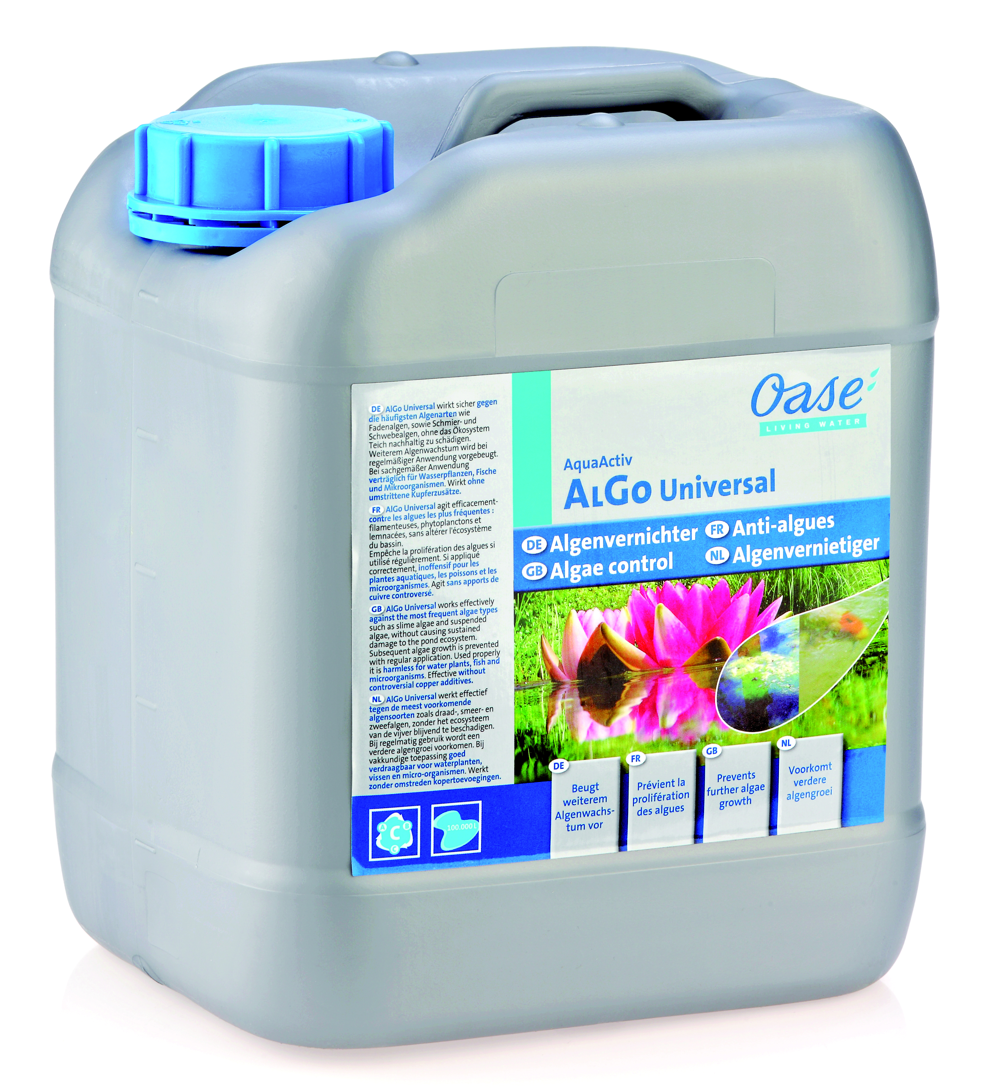 Vorschaubild Galerie Oase Algenvernichter AquaActiv AlGo Universal, 5 l