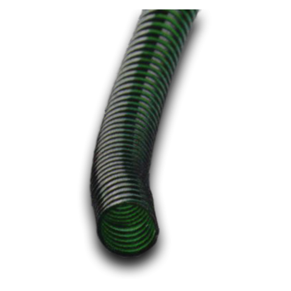 Oase Spiralschlauch grün Meterware