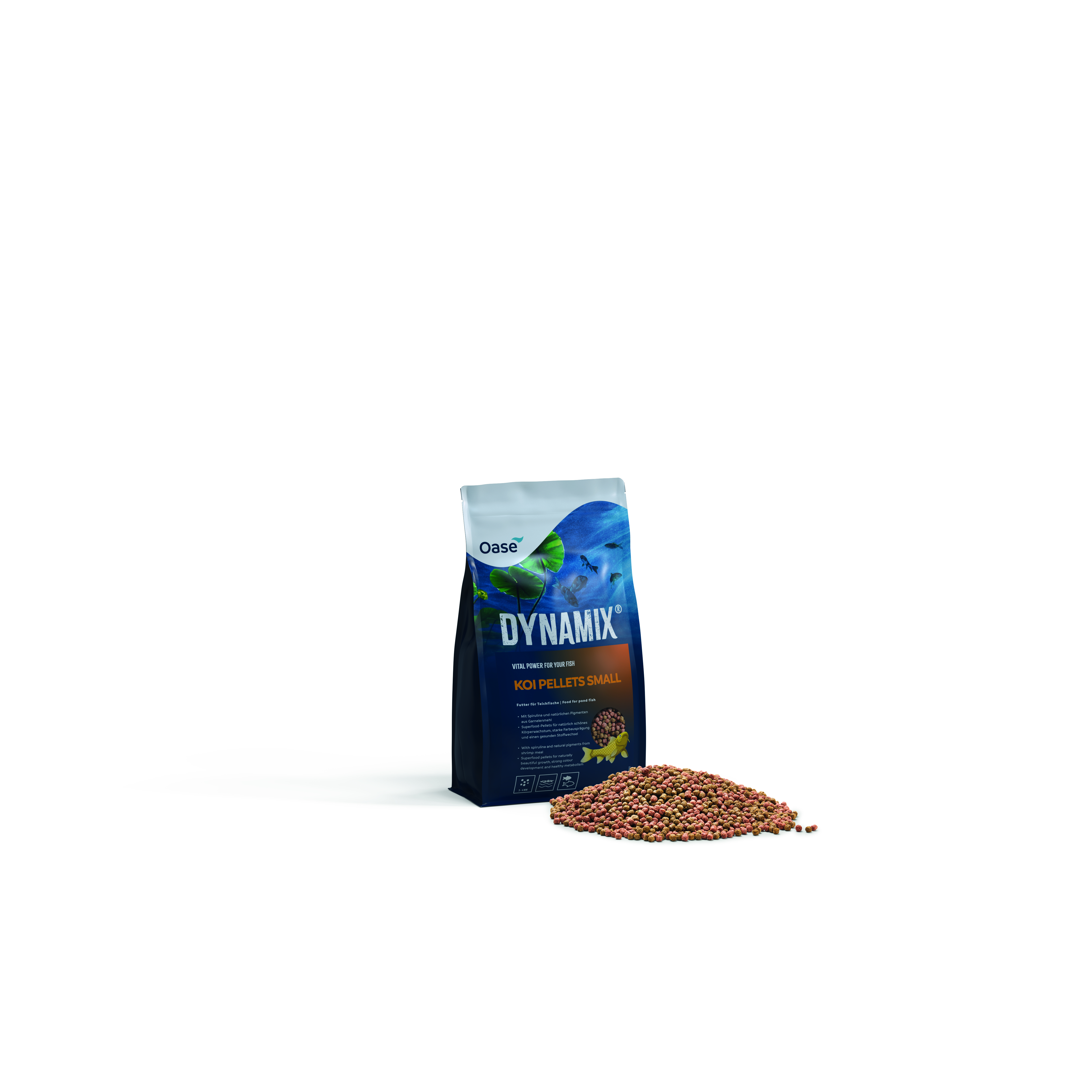 Vorschaubild Galerie Oase Dynamix Koi Pellet klein verschiedene Größen