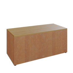 OFYR Garden Bench Corten