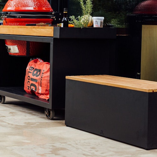 OFYR Gartenbank Garden Bench Black