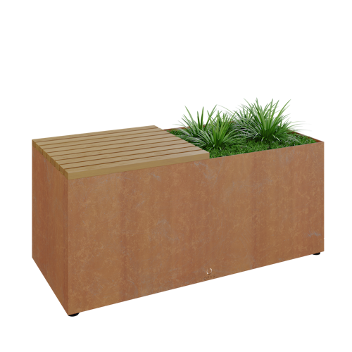 OFYR Gartenbank Herb Garden Bench Corten