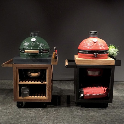 OFYR Kamado Table Corten 65 PRO Concrete BGE