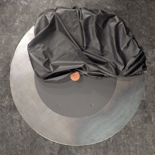OFYR Löschabdeckel schwarz und weiche Schutzabdeckel schwarz eingestellt 100 (Ø 100 cm)