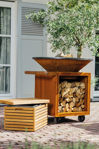 OFYR Plancha Grill Classic Storage Corten 100 PRO 