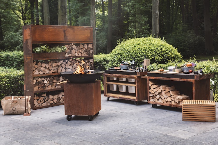 OFYR Holzregal Wood Storage Corten 200