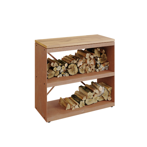 OFYR Holzregal Wood Storage Corten Dressoir