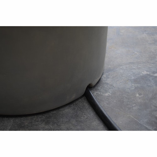 Gardenforma Abdeckung für Gasflaschen, Beton-Optik grau Faser-Beton,für 5kg Gasbehälter 