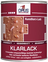 OPUS1 Klarlack seidenmatt, Kunstharz-Lack