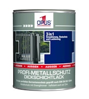 OPUS1 Profi-Metallschutz Dickschichtlack, Kunstharz-Lack