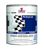 OPUS1 Profi-Weißlack seidenmatt, Acryl-Lack
