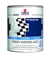 OPUS1 Profi-Weißlack glänzend, Acryl-Lack