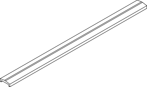 OSMO Forsdal - Abschlussprofil für 28 und 45 mm Bohlen