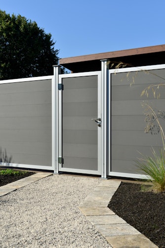 OSMO Multi-Fence Elegance B Tor Aluminium 890 x 1780 mm Bild