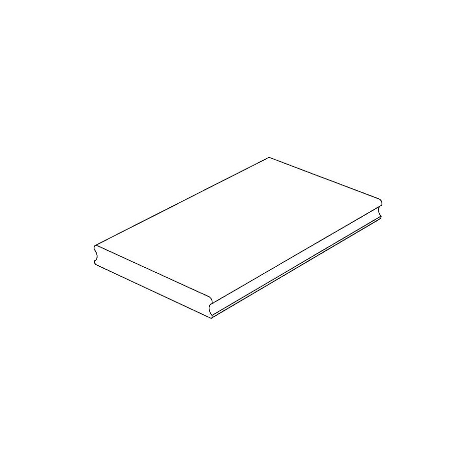 Vorschaubild Galerie OSMO Terrassendiele Thermoholz Esche - glatt / glatt für SenoFix