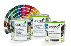 Osmo Öl Farbe für Außenbereich im Farbton Eisengrau RAL 7011 (5 Liter) B-Ware