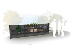 WWOO Designbeton-Outdoorküche Eni