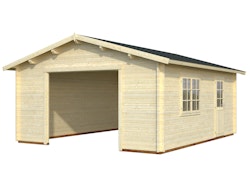 Palmako Garage Roger 23,9 m² - 44 mm - ohne Tor
