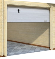 Palmako Garage Rasmus 19,0 m²- 44 mm - ohne Tor | Mein-Gartenshop24