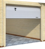 28,4 m² mm - Sektionaltoren Mein-Gartenshop24 - 44 Roger Palmako Garage | mit