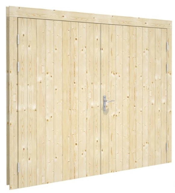 Palmako Holztor für Einbau Blockbohlen-Garagen 44 - mm Garage x Mein-Gartenshop24 in den für 194 | 225 cm
