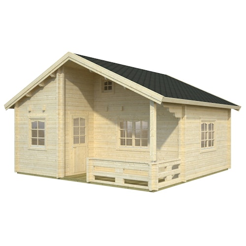 Palmako Ferienhaus Emily 40,1 + 5,2 m² - 70 mm